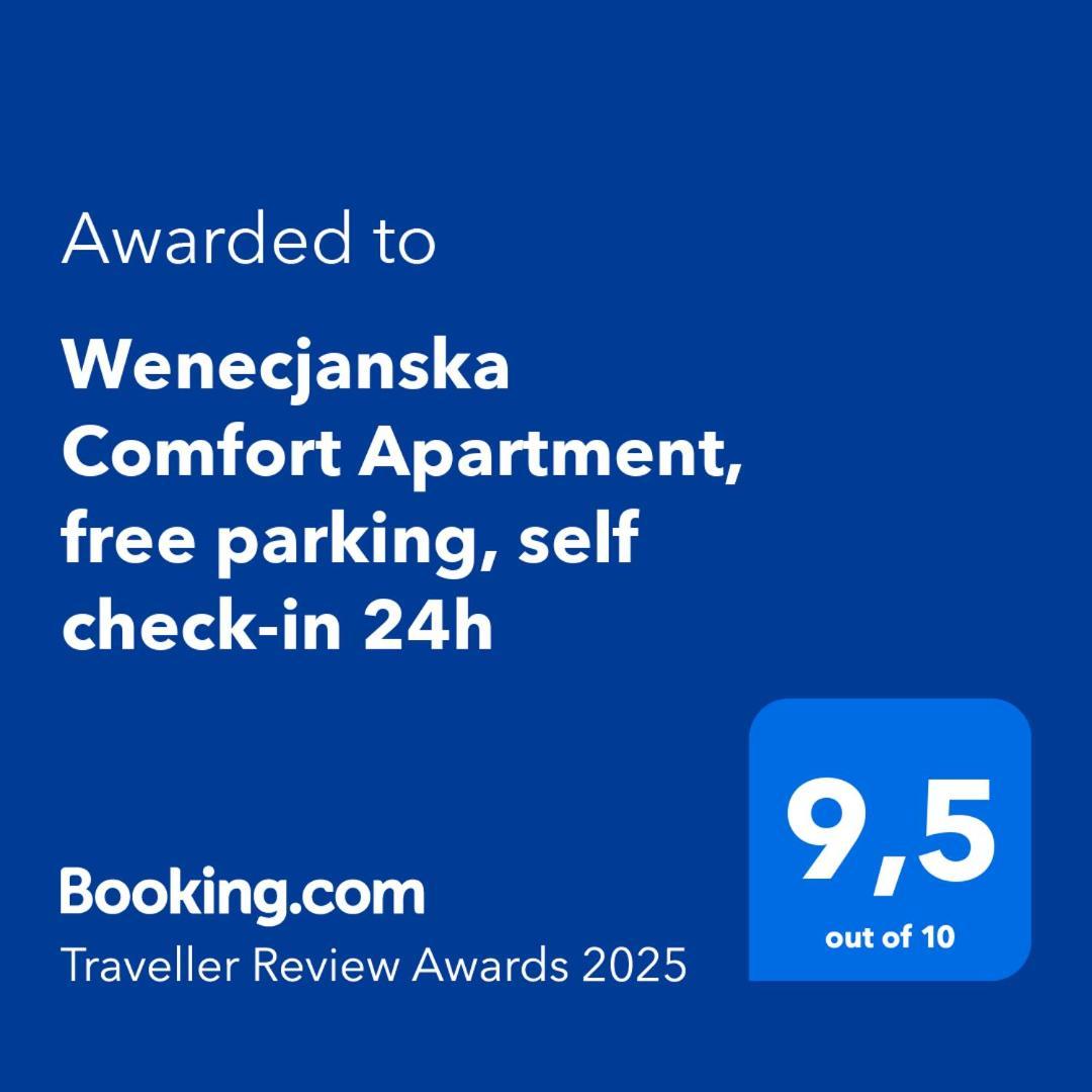Wenecjanska Comfort Apartment, Free Parking, Self Check-In 24H Poznań Exterior foto